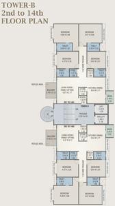 Project Image of 2200 Sq.ft 4 BHK Apartment / Flat for sale in Bhayli for Rs. 15100000