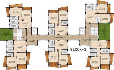 Project Image of 623 Sq.ft 2 BHK Apartment / Flat for sale in New Town for Rs. 6000000