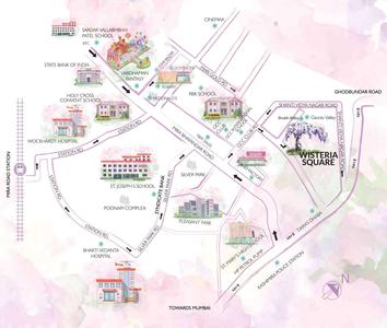 Project Image of 445.0 - 458.0 Sq.ft 1 BHK Apartment for buy in Origin Wisteria Square