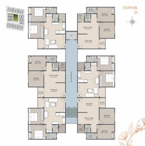 Project Image of 0.0 - 650.0 Sq.ft 2 BHK Apartment for buy in Akshar Vandan