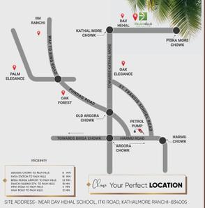 Project Image of 530.0 - 2870.0 Sq.ft 1 BHK Apartment for buy in NK Palm Hills