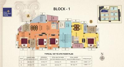 Project Image of 561.0 - 1179.0 Sq.ft 1 BHK Apartment for buy in Eden Oxford Park