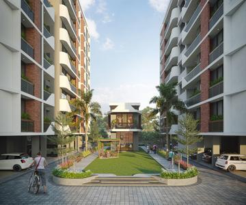 Project Image of 511.07 - 627.32 Sq.ft 2 BHK Apartment for buy in Shyam Atulyam