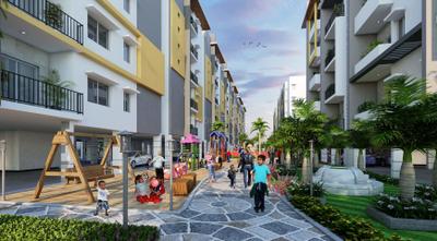 Project Image of 928.39 - 1680.57 Sq.ft 2 BHK Apartment for buy in Goldstone Jewel Park Pearl Block
