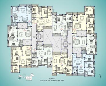 Project Image of 952.0 - 1631.0 Sq.ft 2 BHK Apartment for buy in Yuga Kalpataru