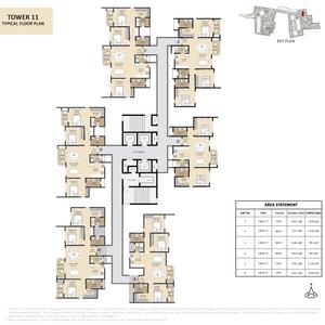 Project Image of 1183.0 - 2556.0 Sq.ft 2 BHK Apartment for buy in Abhee Codename New Dimension