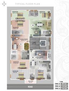 Project Image of 990.0 - 1146.0 Sq.ft 2 BHK Apartment for buy in Kirthika Baala Enclave