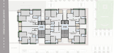 Project Image of 1616 Sq.ft 3 BHK Apartment / Flat for sale in Chandkheda for Rs. 9511000