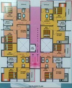 Project Image of 441.0 - 581.0 Sq.ft 1 BHK Apartment for buy in Rushi Heights