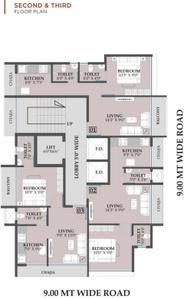 Project Image of 357.25 - 423.24 Sq.ft 1 BHK Apartment for buy in Reddys Crown