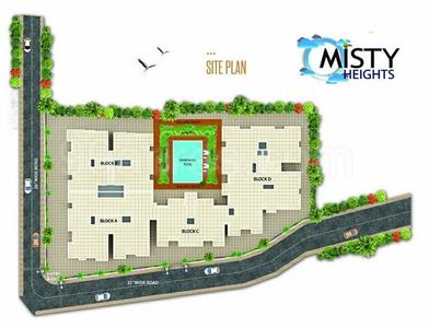 Project Image of 1050.0 - 1540.0 Sq.ft 2 BHK Apartment for buy in Anshupriya Misty Heights
