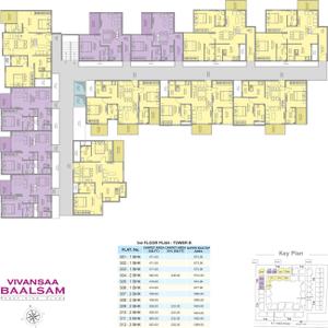 Project Image of 673.0 - 2769.0 Sq.ft 1 BHK Apartment for buy in Vivansaa Baalsam
