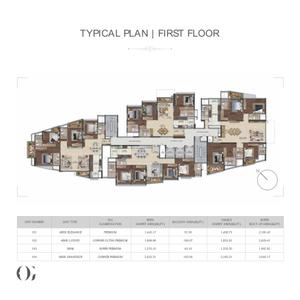 Project Image of 1902.92 - 3360.5 Sq.ft 3 BHK Apartment for buy in Purva Orient Grand