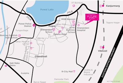 Project Image of 564.0 - 737.0 Sq.ft 2 BHK Apartment for buy in Kanakia Future City D