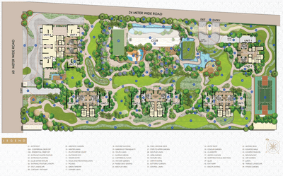 Project Image of 1092.97 - 2690.0 Sq.ft 3 BHK Apartment for buy in CRC Maesta