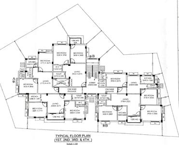 Project Image of 813.0 - 966.0 Sq.ft 2 BHK Apartment for buy in Gajapati Appartment