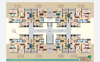 Project Image of 742.71 - 1773.26 Sq.ft 1 RK Apartment for buy in Chandra Emerald