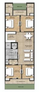 Project Image of 0.0 - 1611.0 Sq.ft 4 BHK Builder Floor for buy in Perfect Luxury Floors 2