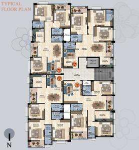 Project Image of 1733.0 - 1833.0 Sq.ft 3 BHK Apartment for buy in Sukhyat Sai Rekha Enclave