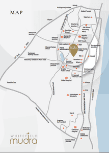 Project Image of 987.0 - 1308.0 Sq.ft 2 BHK Apartment for buy in Shirdi Whitefield Mudra