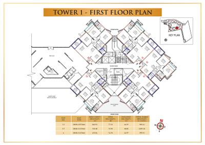 Project Image of 613.0 - 1212.22 Sq.ft 2 BHK Apartment for buy in Pride Purple Park Titan