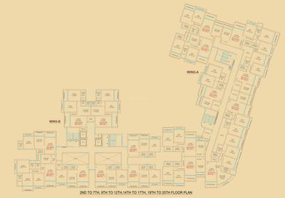 Project Image of 407.41 - 823.76 Sq.ft 1 BHK Apartment for buy in Agarwal Skyrise