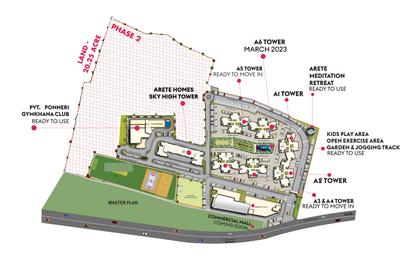 Project Image of 900.0 - 1750.0 Sq.ft 2 BHK Apartment for buy in Prime Arete Homes Block 7