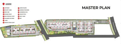 Project Image of 1255 Sq.ft 2 BHK Apartment / Flat for sale in Nallagandla for Rs. 12800000