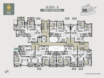 Project Image of 1003.73 - 1872.17 Sq.ft 2 BHK Apartment for buy in The Janata CHSL