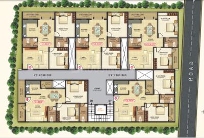 Project Image of 1125.0 - 1170.0 Sq.ft 2 BHK Apartment for buy in KVG Silver