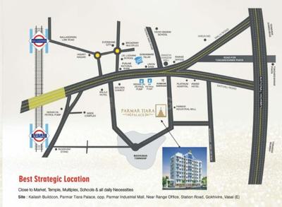 Parmar Tiara Palace Location Plan 1