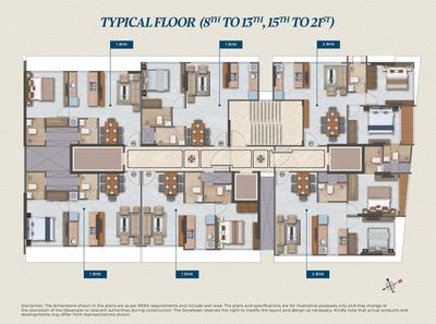 Project Image of 837 Sq.ft 2 BHK Apartment / Flat for sale in Andheri East for Rs. 12900000