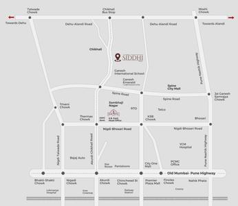 Project Image of 625.28 - 919.67 Sq.ft 2 BHK Apartment for buy in Ganesh Siddhi Wing D