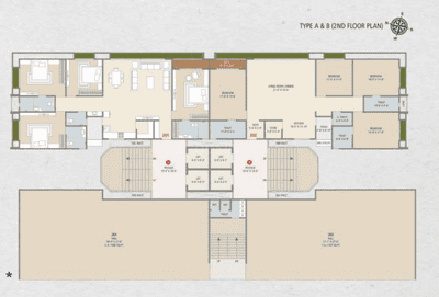 Project Image of 1989 Sq.ft 3 BHK Apartment / Flat for sale in Jahangir Pura for Rs. 7500000