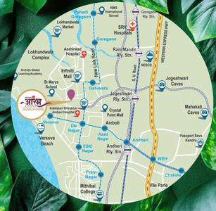 Project Image of 410.0 - 718.0 Sq.ft 1 BHK Apartment for buy in Orchid Aarambh