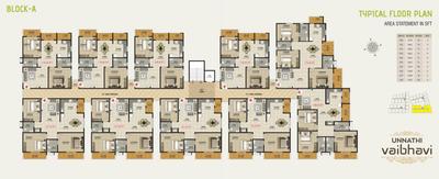 Project Image of 1192.0 - 1724.0 Sq.ft 2 BHK Apartment for buy in Bhoo Unnathi Vaibhavi