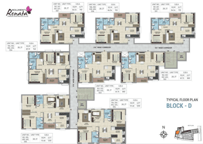 Project Image of 880.0 - 1200.0 Sq.ft 2 BHK Apartment for buy in BSCPL Bollineni Renata Tower B 