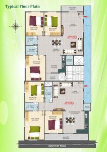 Project Image of 0.0 - 1532.0 Sq.ft 3 BHK Apartment for buy in Lucky Parkview