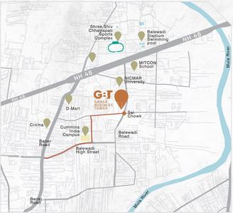 Project Image of 0.0 - 302.47 Sq.ft Studio Studio Apartment for buy in Royal Ganga Business Tower