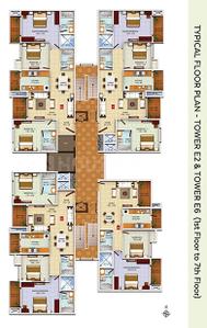 Project Image of 400.0 - 1059.17 Sq.ft 1 BHK Apartment for buy in Ozone Greens Phase 1