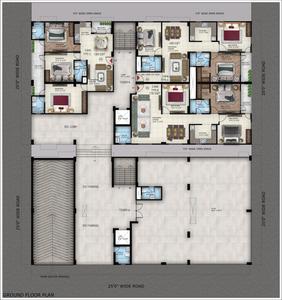Project Image of 1595.0 - 2020.0 Sq.ft 3 BHK Builder Floor for buy in Sunwest Homes 107 