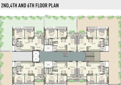 Project Image of 705.79 - 860.14 Sq.ft 2 BHK Apartment for buy in Bhoomi Maruti Icon