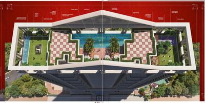 Project Image of 559.83 - 878.23 Sq.ft 2 BHK Apartment for buy in Tharwani Vedant Empire Phase I Wing A Eagleton
