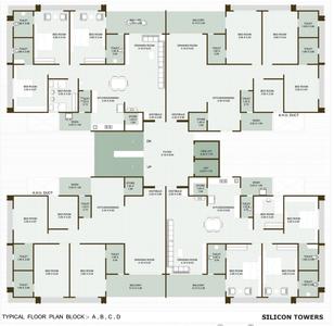 Project Image of 0.0 - 1741.39 Sq.ft 4 BHK Apartment for buy in Labh Silicon Towers
