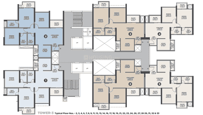 Project Image of 762.74 - 1794.46 Sq.ft 2 BHK Apartment for buy in Flamante