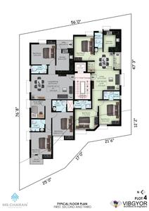 Project Image of 864.0 - 1476.0 Sq.ft 2 BHK Apartment for buy in Charan Enclave