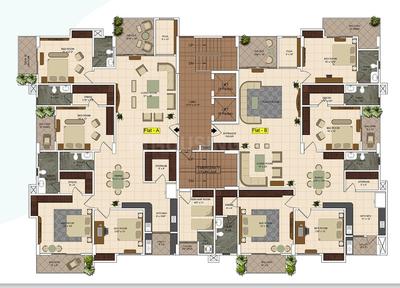 Project Image of 3425.0 - 3628.0 Sq.ft 4 BHK Apartment for buy in Narayani Kashi Enclave