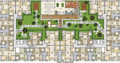 Project Image of 781.0 - 1123.0 Sq.ft 2 BHK Apartment for buy in Arihant Esta The One