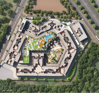 Project Image of 639.48 - 1321.0 Sq.ft 2 BHK Apartment for buy in Basil Maximus Wing D And E