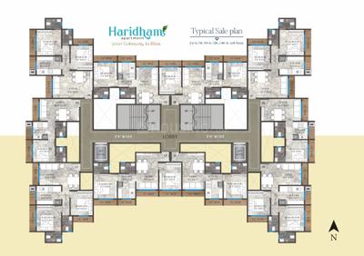 Project Image of 345.95 - 537.98 Sq.ft 1 BHK Apartment for buy in V M Haridham